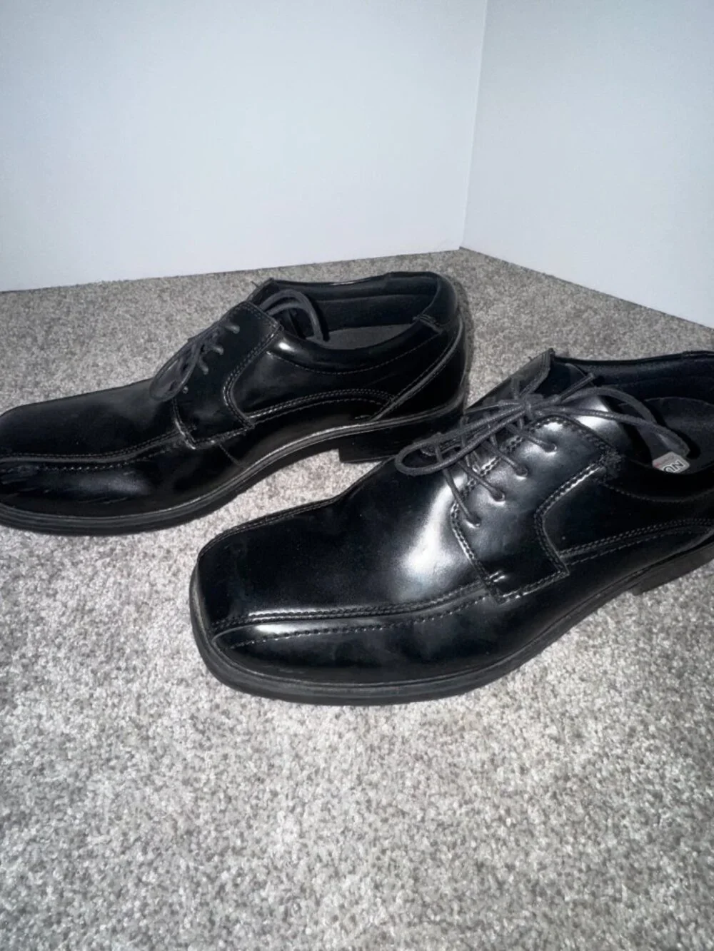 Nunn Bush Comfort Slip Resistant Black Leather Dress Shoes Men’s Size 11.5